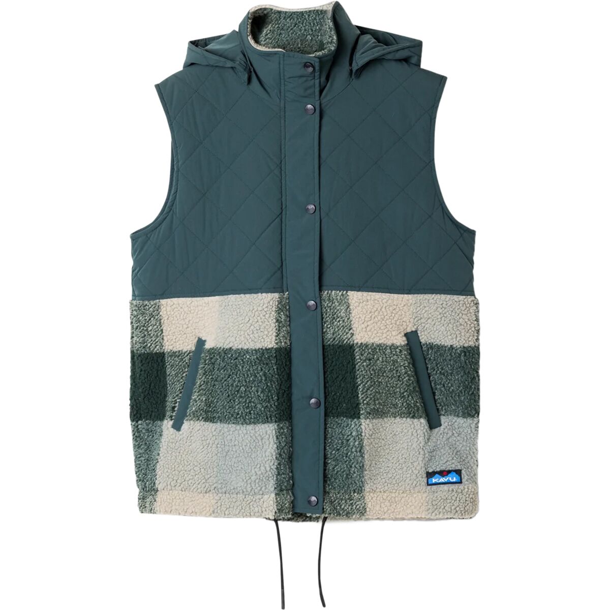 KAVU KAVU Luna Peak Hooded Vest - Women's Mocha Delight, XS