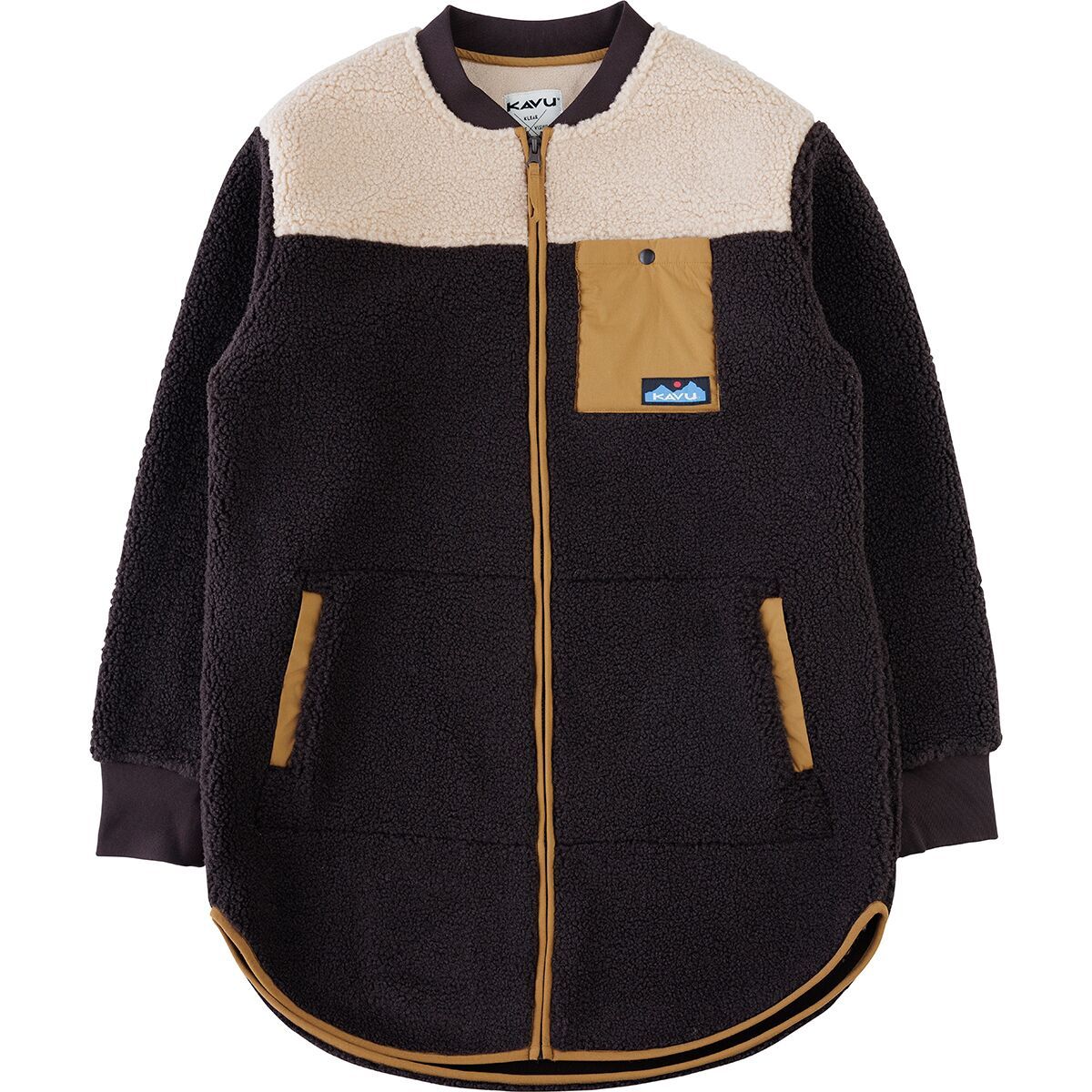 Image of KAVU Wintervale Bomber Jacket - Women's Coffee, M