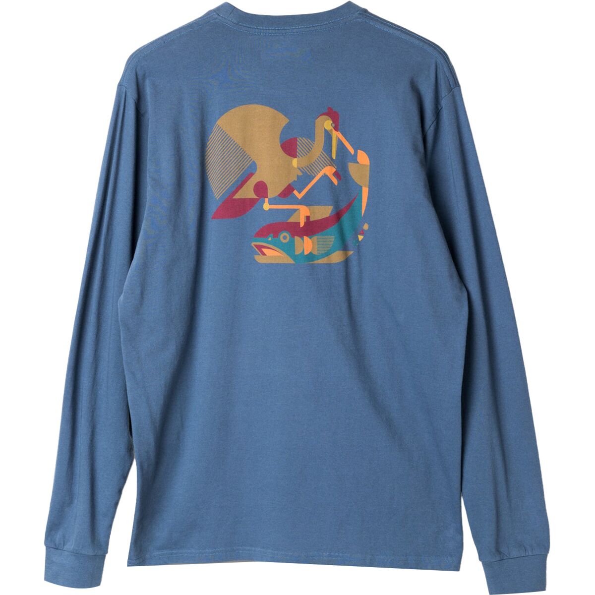 Image of KAVU Angling Blues Long-Sleeve T-Shirt - Men's Orion Blue, M