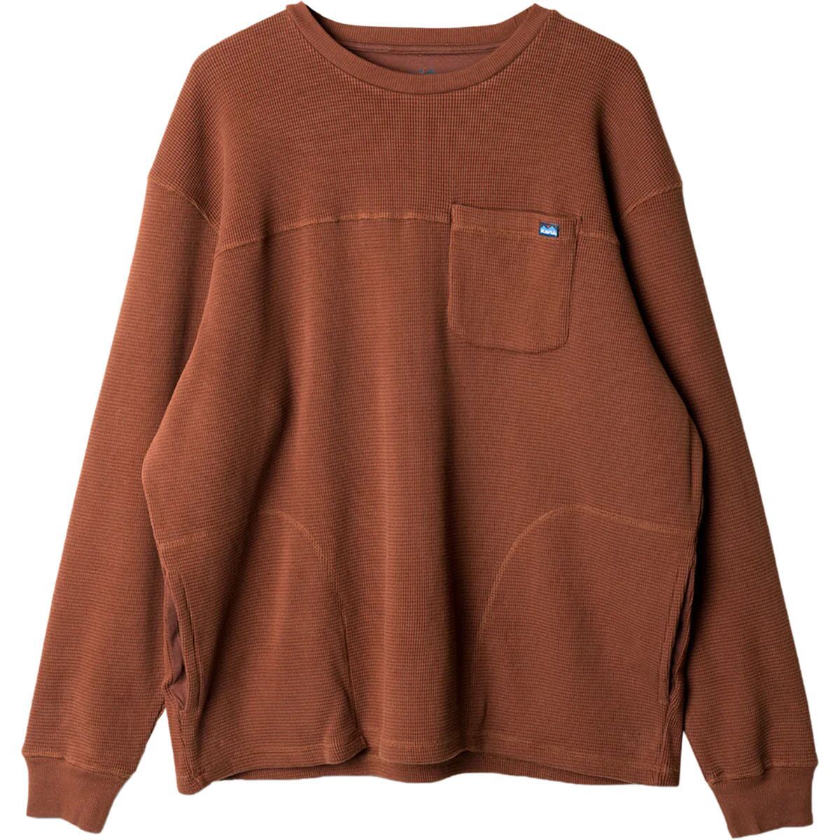 KAVU Lockport Long-Sleeve Shirt - Men's Sepia, L