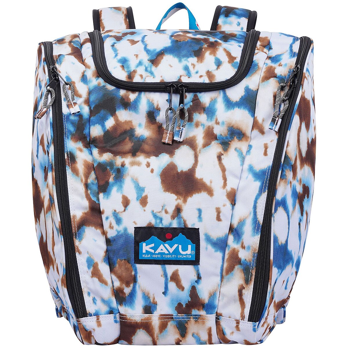 Image of KAVU Downhill Boot Bag Earth Sky Tie Dye, One Size