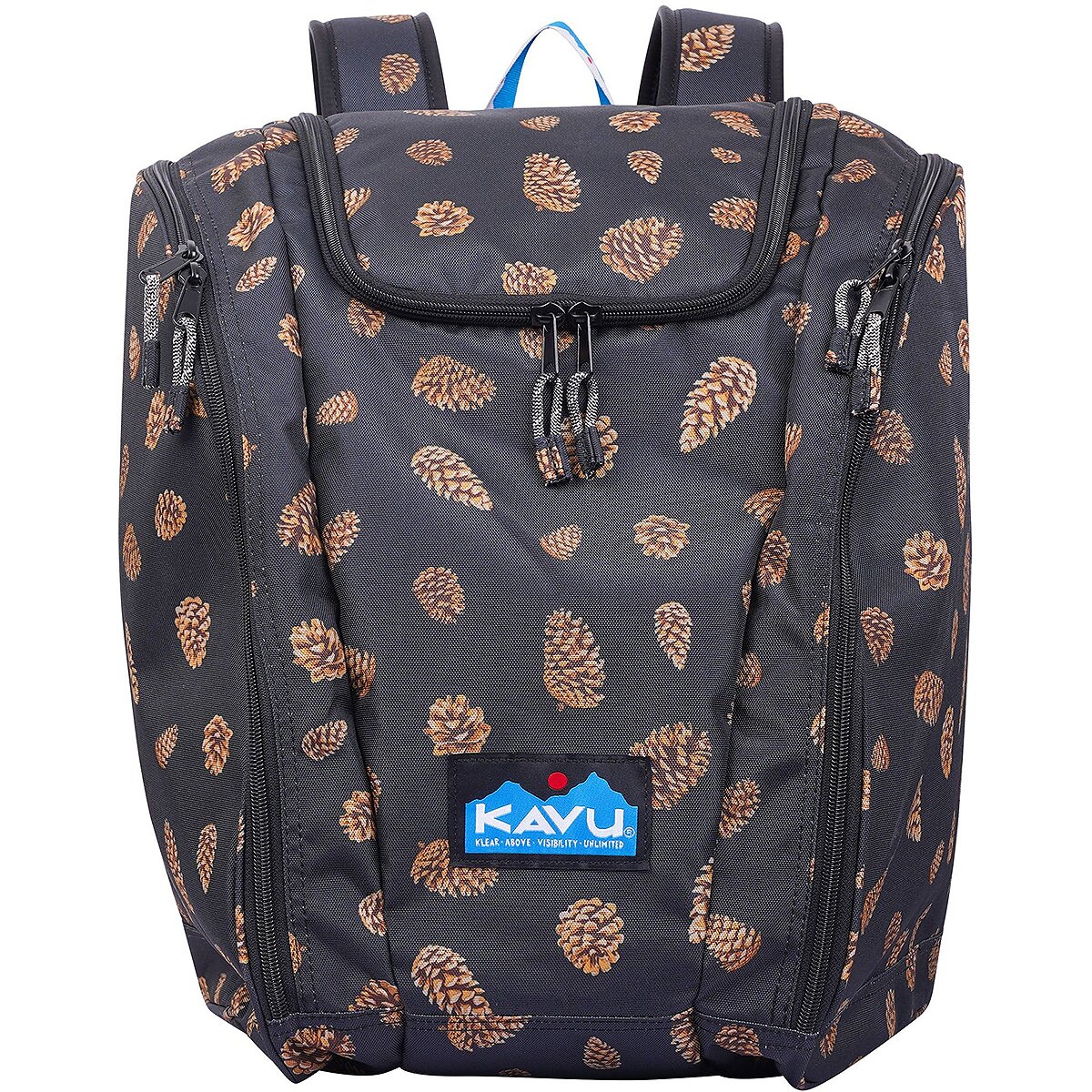 KAVU Downhill Boot Bag Pine Cones, One Size