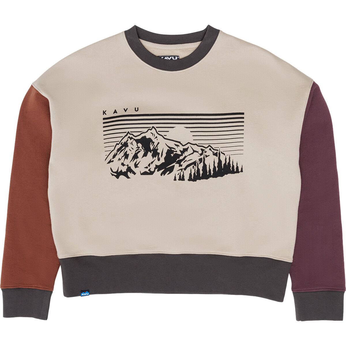 Image of KAVU Crew Crop Top - Women's Mountain Meadow, XL