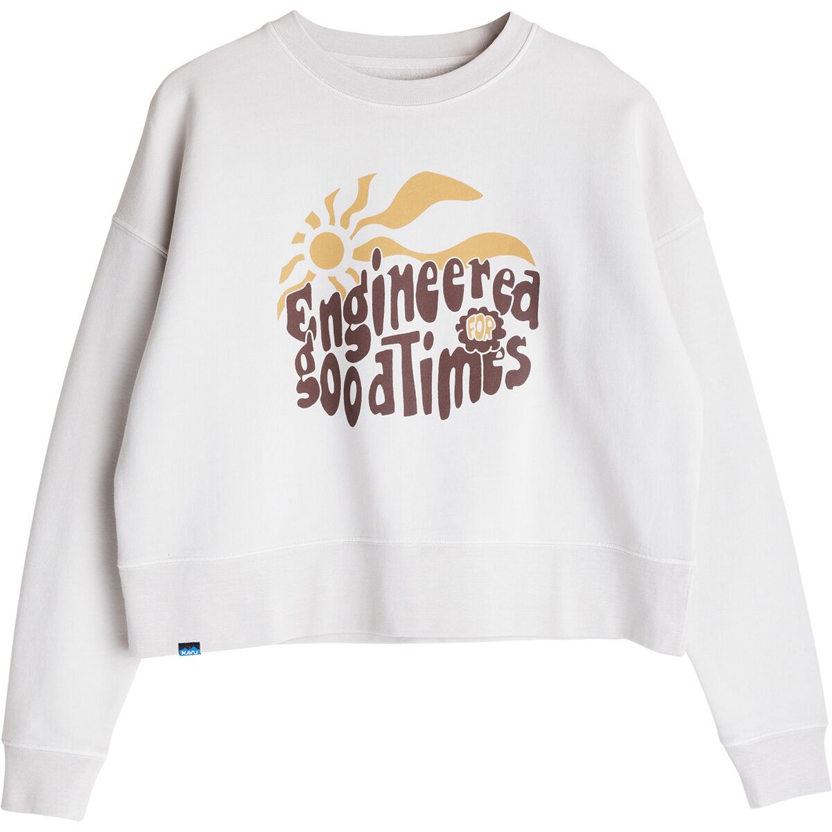 Image of KAVU Crew Crop Top - Women's Oatmeal, L