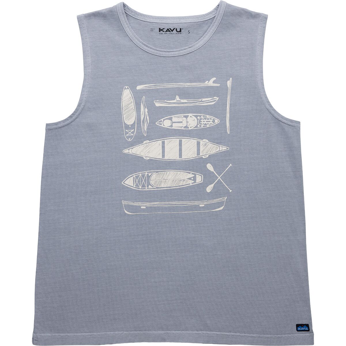 Image of KAVU Summertown Tank Top - Women's Ebony Tree, S