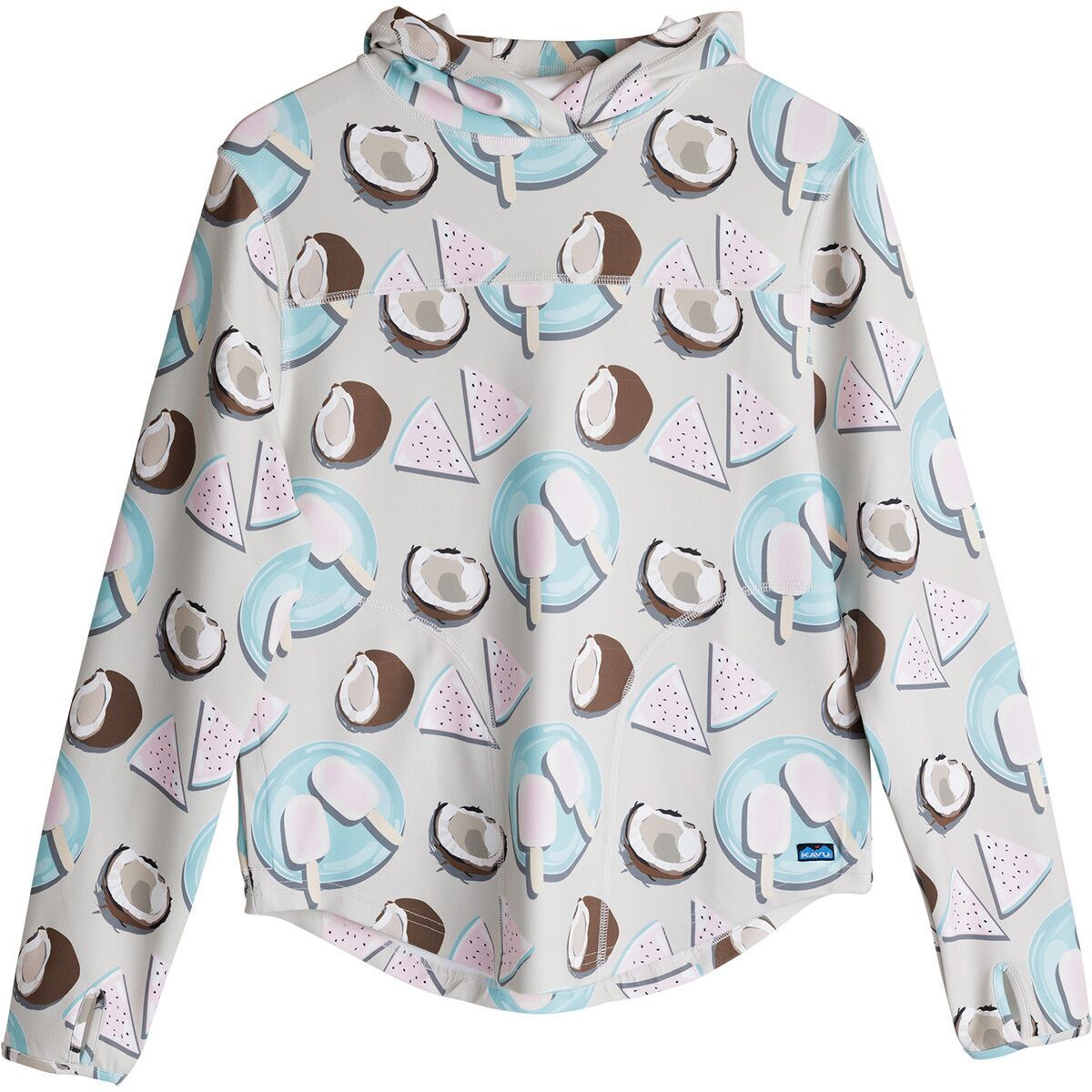 KAVU Sunshade Hoodie - Women's Coconutty, XS