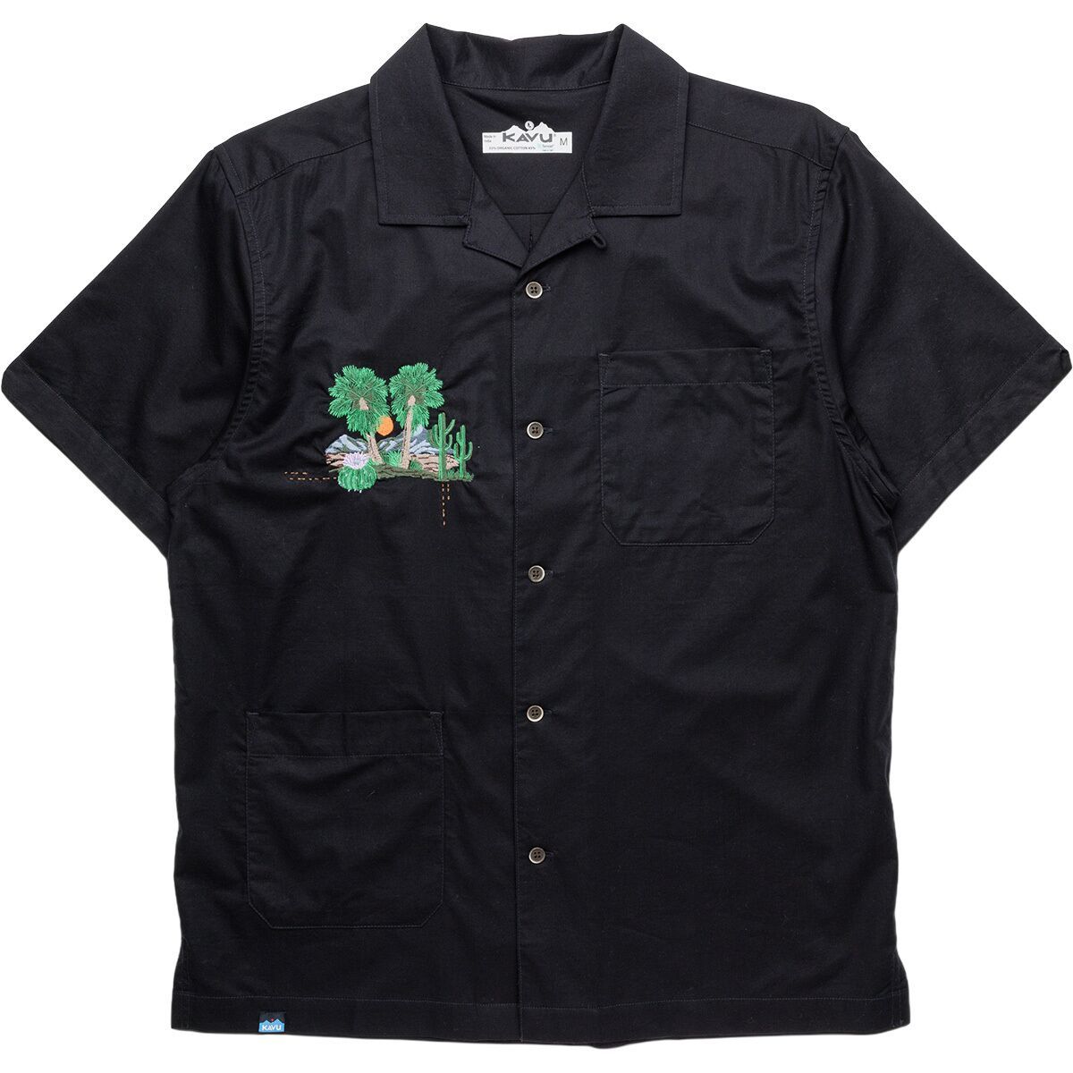 Image of KAVU Bay Beach Shirt - Men's Moonless Night, M