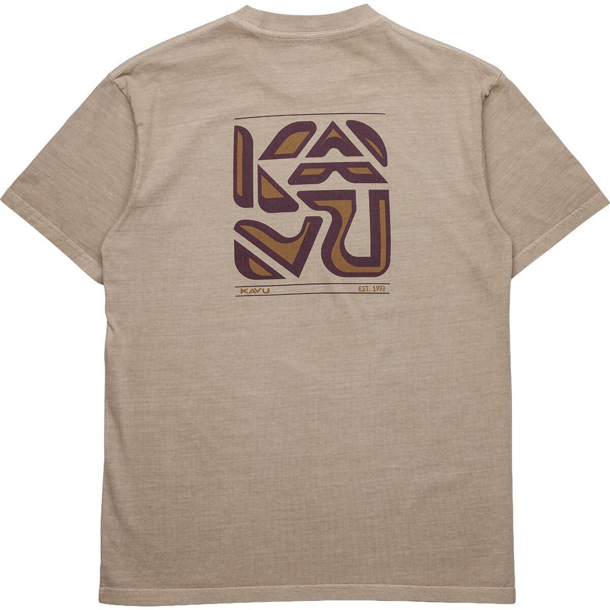 Image of KAVU Cubed T-Shirt - Men's Buff, L