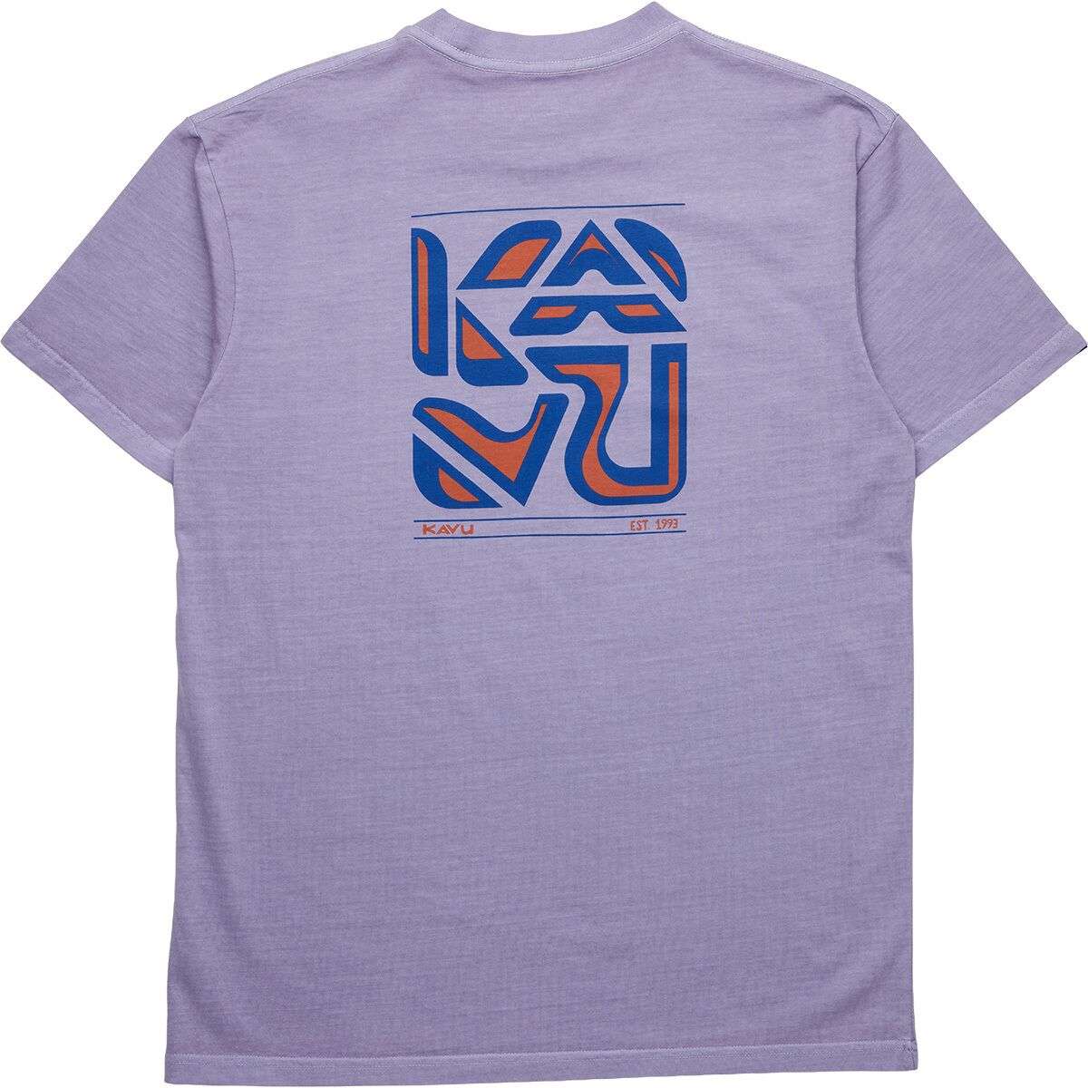 Image of KAVU Cubed T-Shirt - Men's Dusted Grape, XL