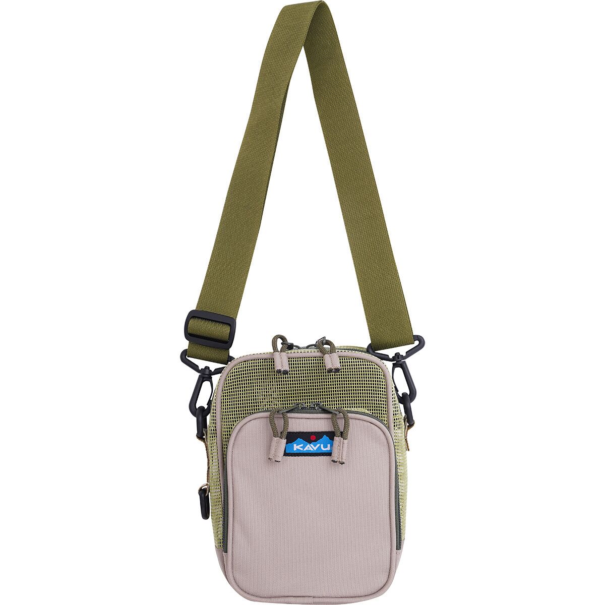 KAVU KAVU On The Move Crossobody Bag Green, One Size