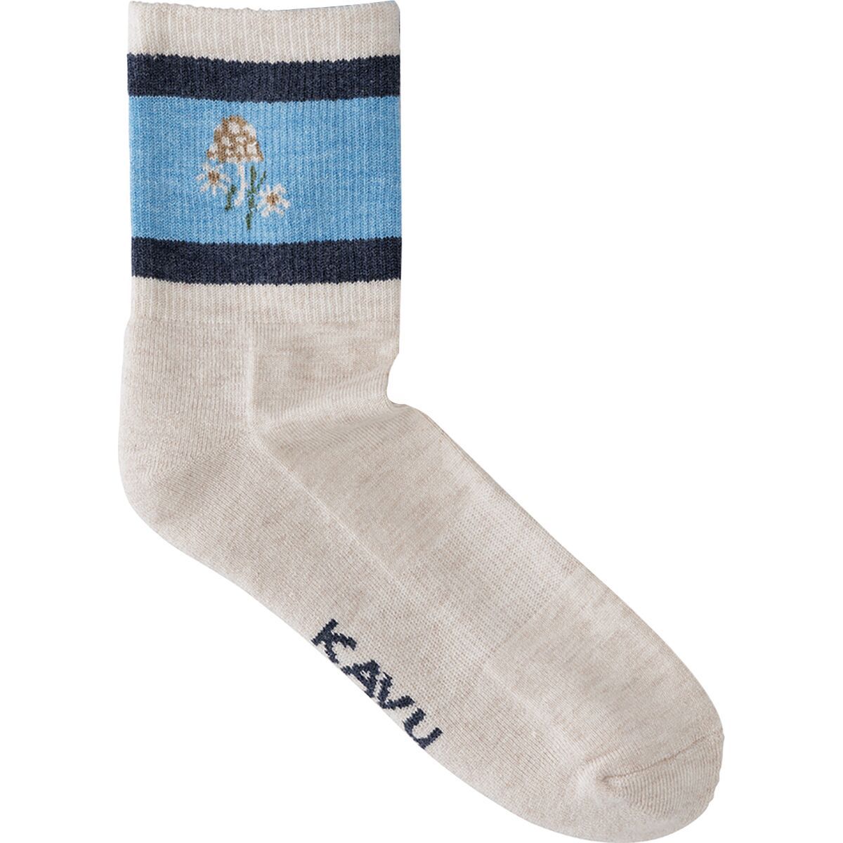Image of KAVU Robot Sock Mushroom Patch, One Size