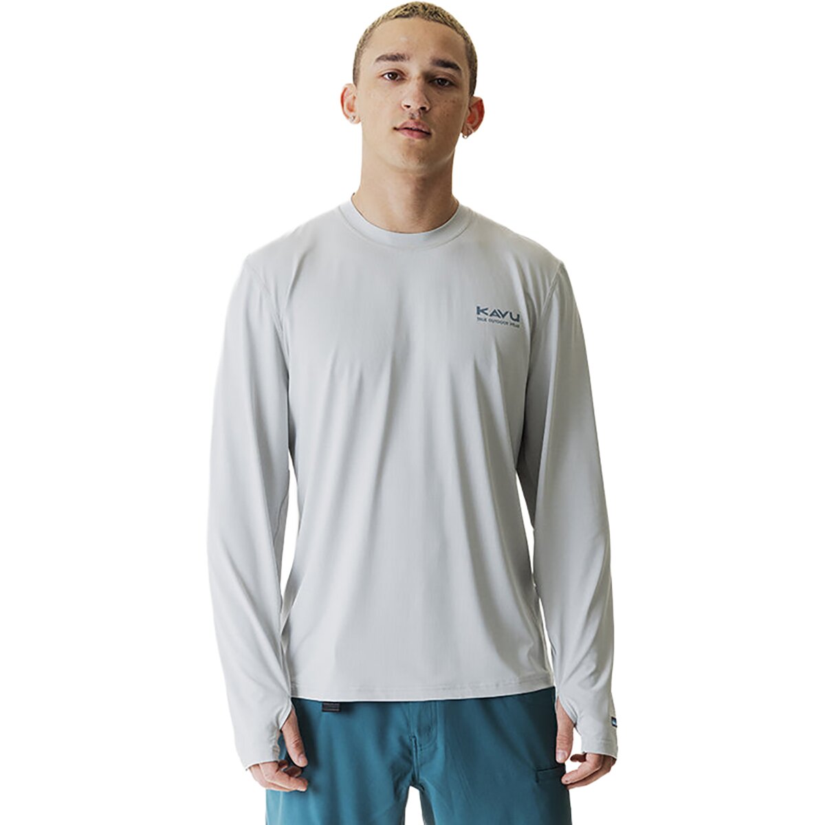 KAVU KAVU Sunday Crew Shirt - Men's Vapor, L