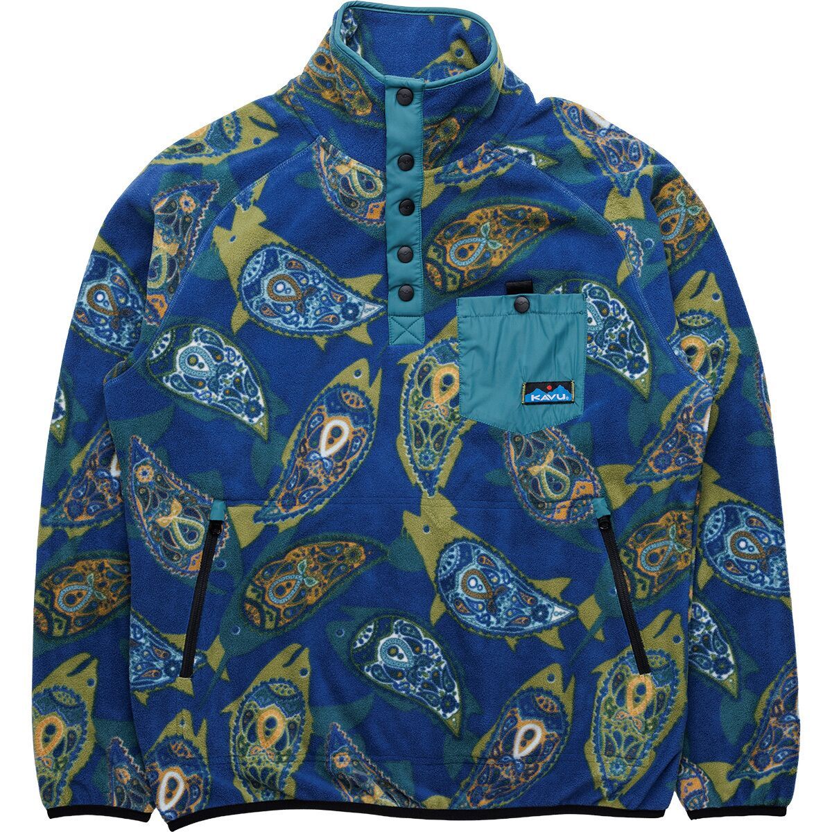 Image of KAVU Teannaway Jacket - Men's Summer Fish, XL