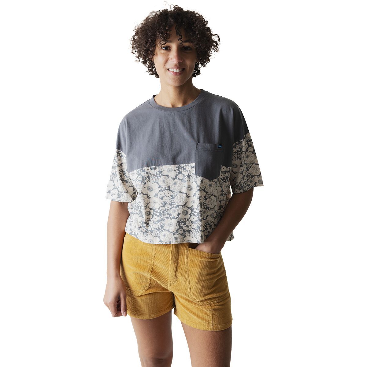 Image of KAVU Bondi Shirt - Women's Natural Bloom, L