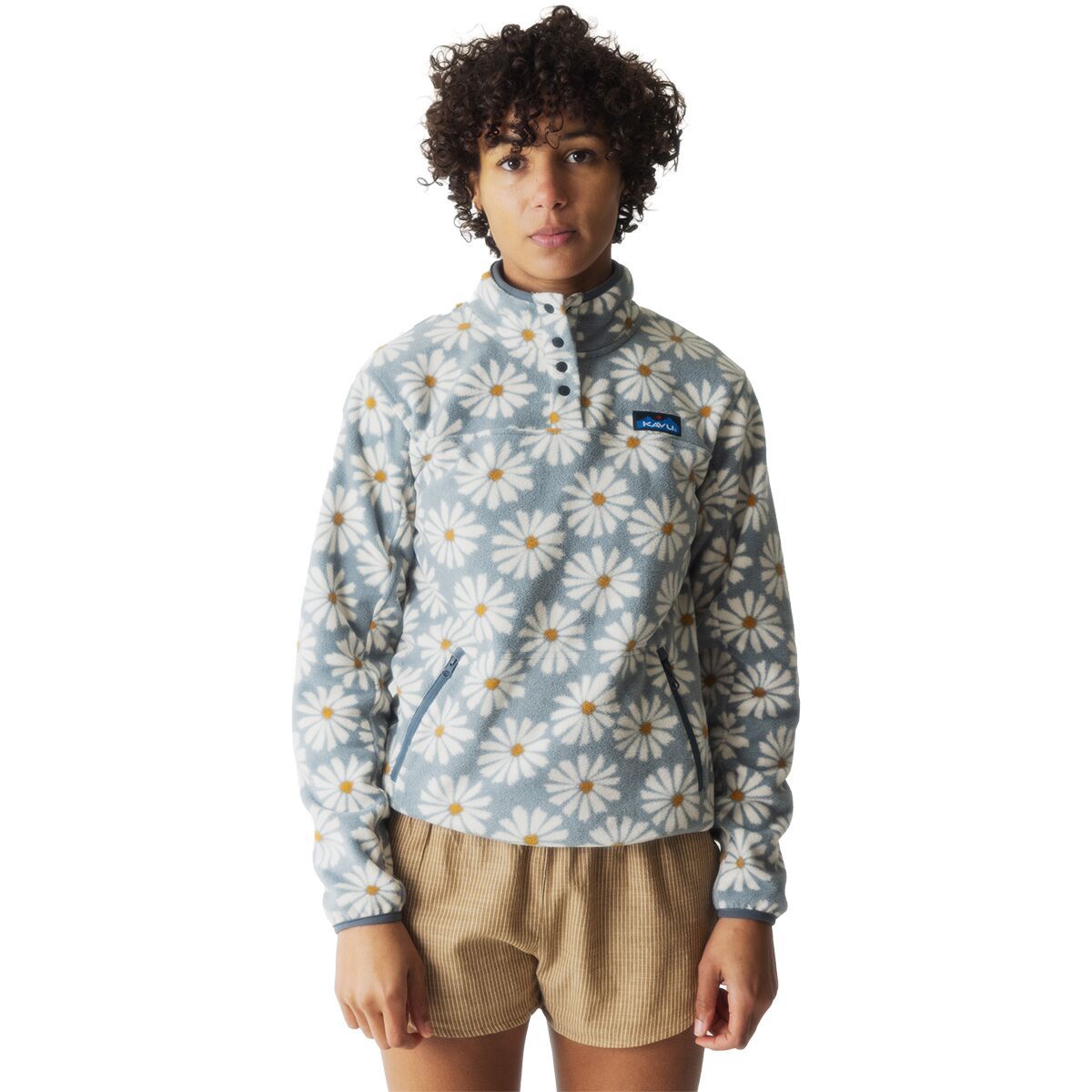 Image of KAVU Cavanaugh Pullover - Women's Sky Daisy, L
