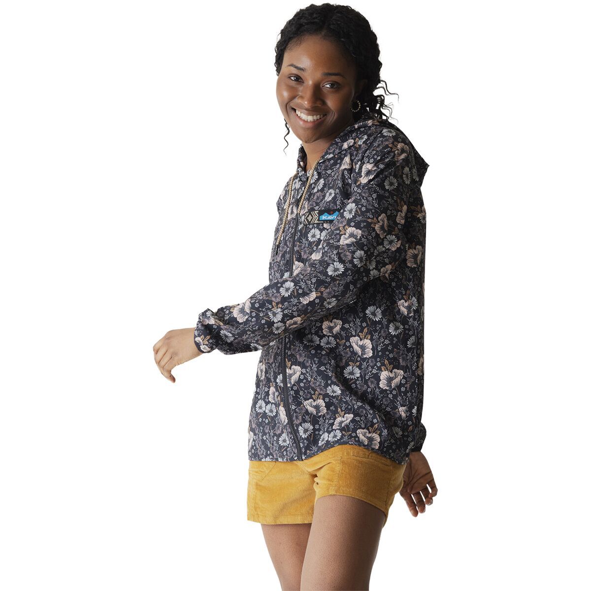 Image of KAVU Crescent Beach Jacket - Women's Quiet Wildflowers, S