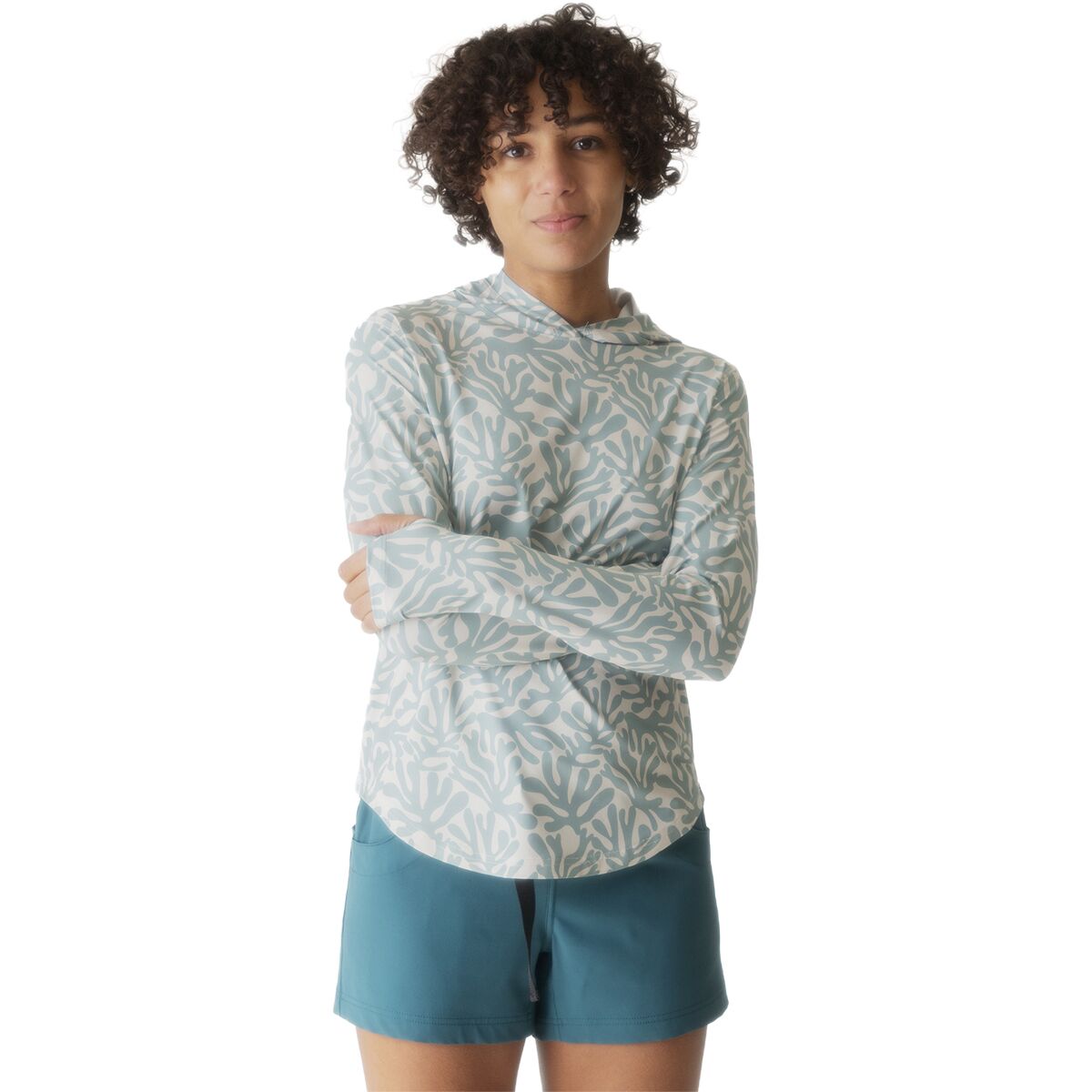 Image of KAVU Sunlite Hoodie - Women's Mystic Garden, L