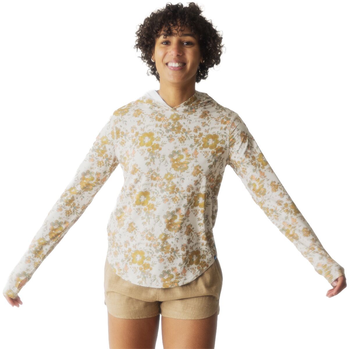 Image of KAVU Sunlite Hoodie - Women's Soft Bloom, XS