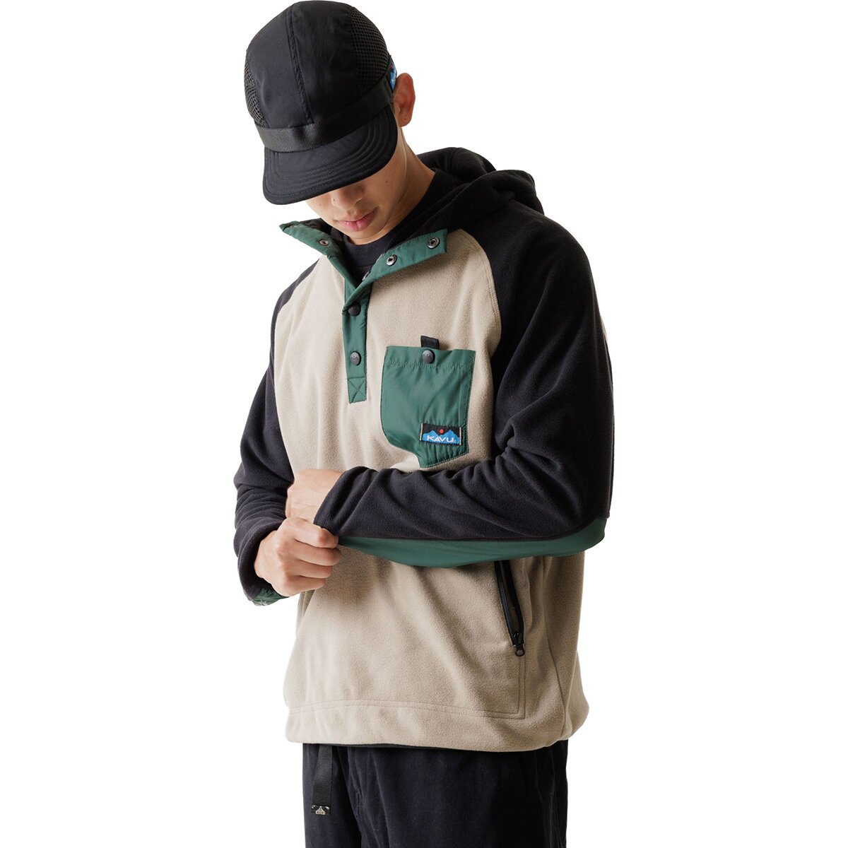 Image of KAVU Teannaway Hoodie - Men's Blackened Oak, S