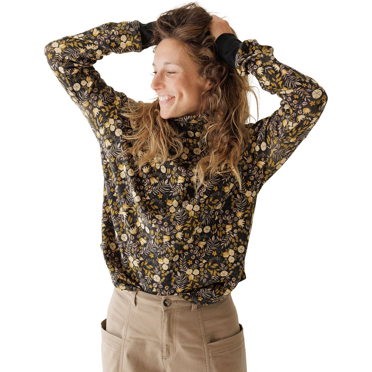 Image of KAVU Alyeska Shirt - Women's Dark Foliage, L