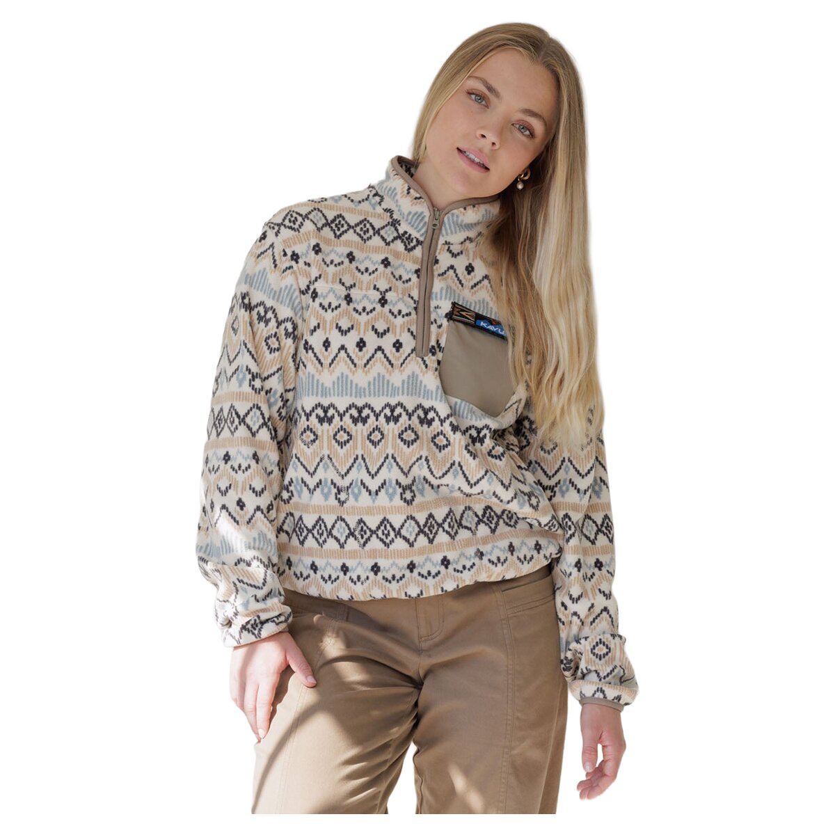 Image of KAVU Hidden Hills Sweatshirt - Women's Horizon Holiday, S