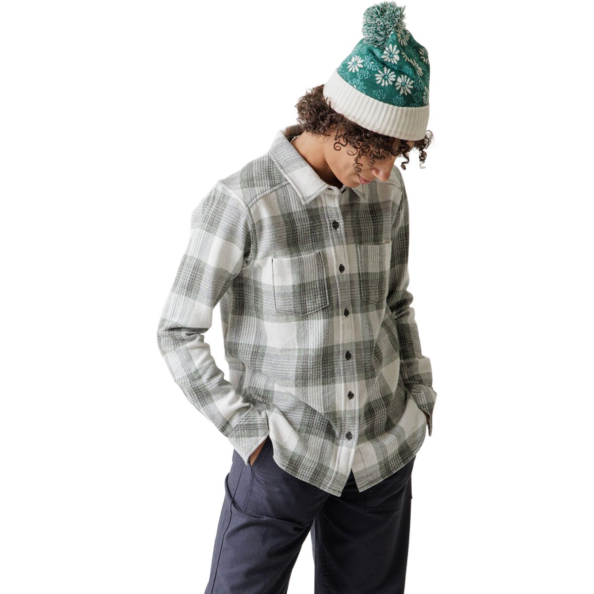 Image of KAVU Moondrift Shirt - Women's Winter Green, XL