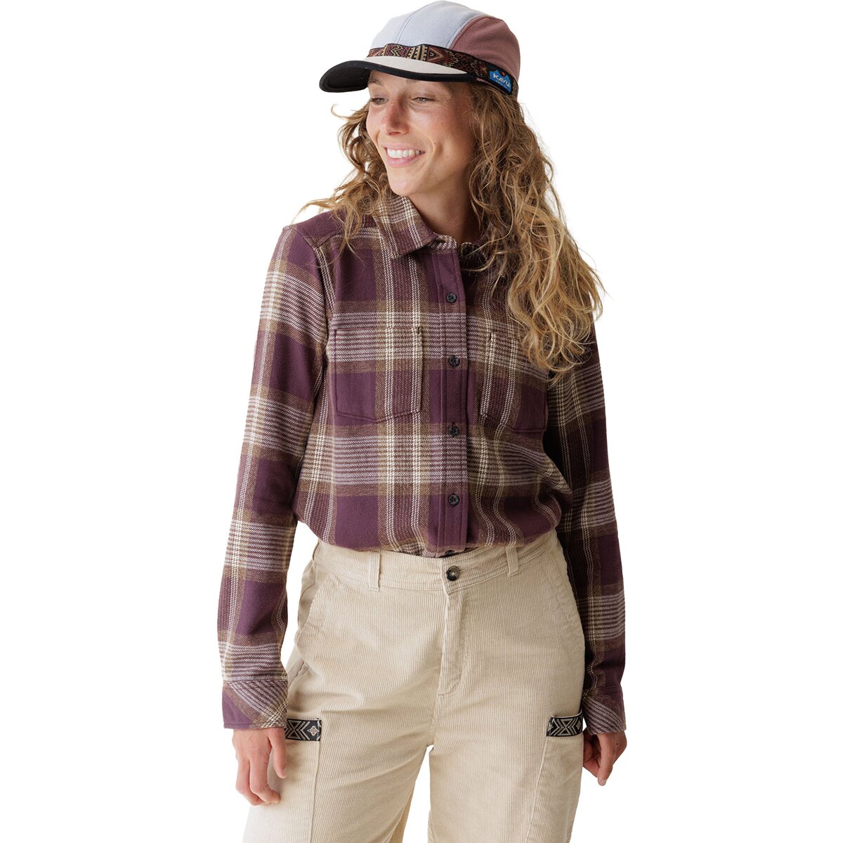 Image of KAVU Moondrift Shirt - Women's Winter Purple, L