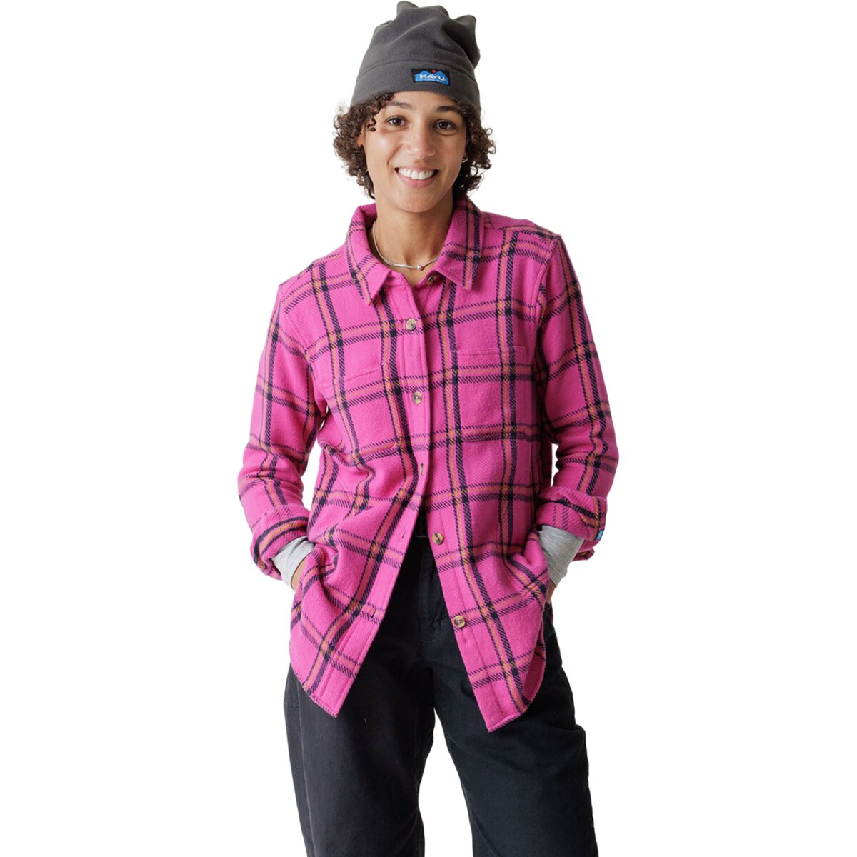 Image of KAVU Quinn Shirt - Women's Soft Plum, S
