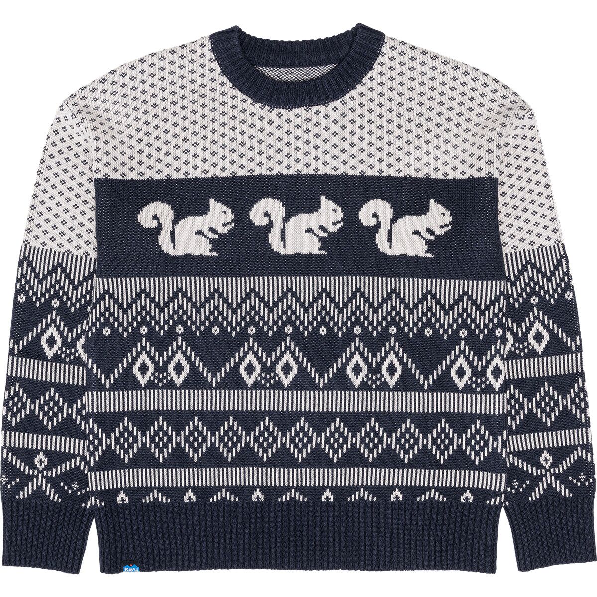 Image of KAVU Wood Valley Sweater - Women's Squirrely, XL