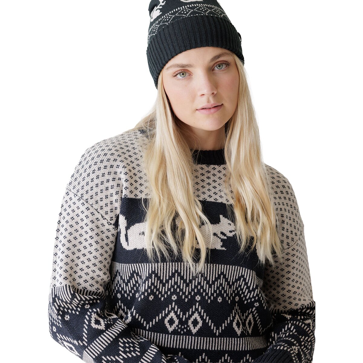 Image of KAVU Wood Valley Sweater - Women's Squirrely, M