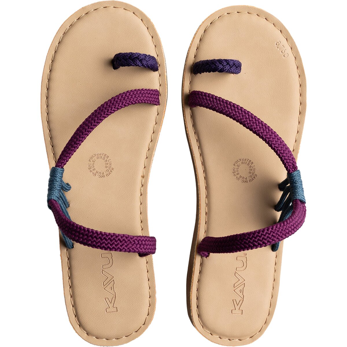 Image of KAVU Shore Enuff Sandal - Women's Plum, 9.0