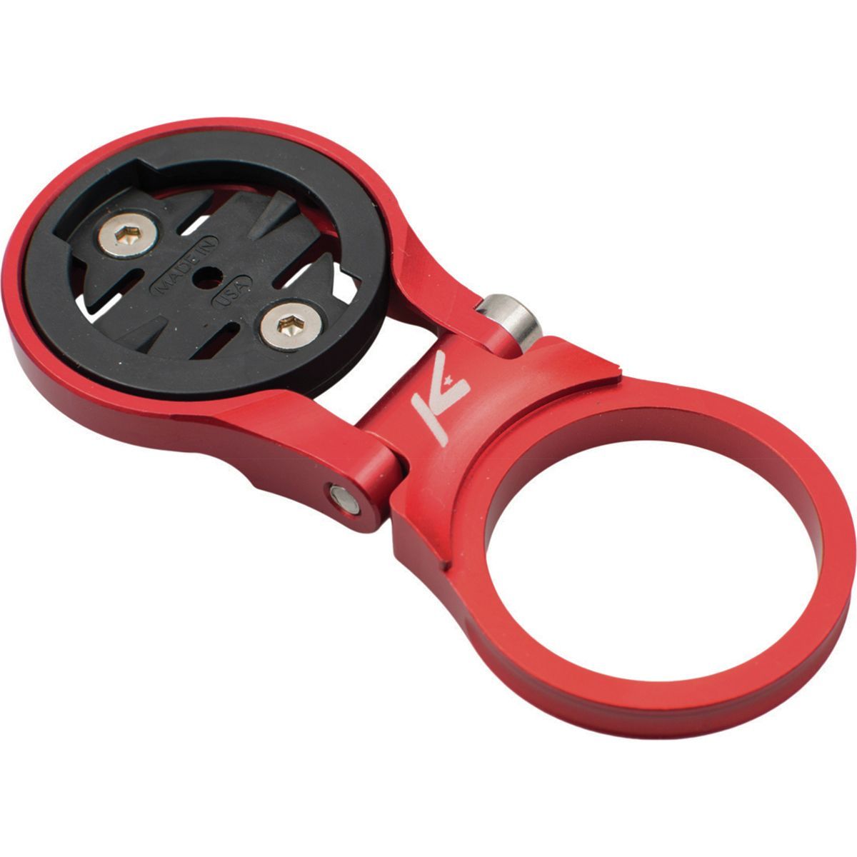 Image of K-Edge Stem Mount for Garmin Computers - Adjustable Red, One Size