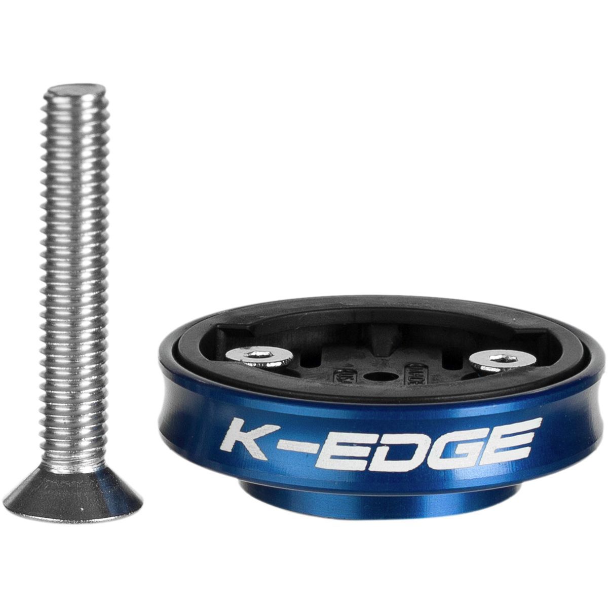 Image of K-Edge Gravity Cap Computer Mount for Garmin Blue, One Size