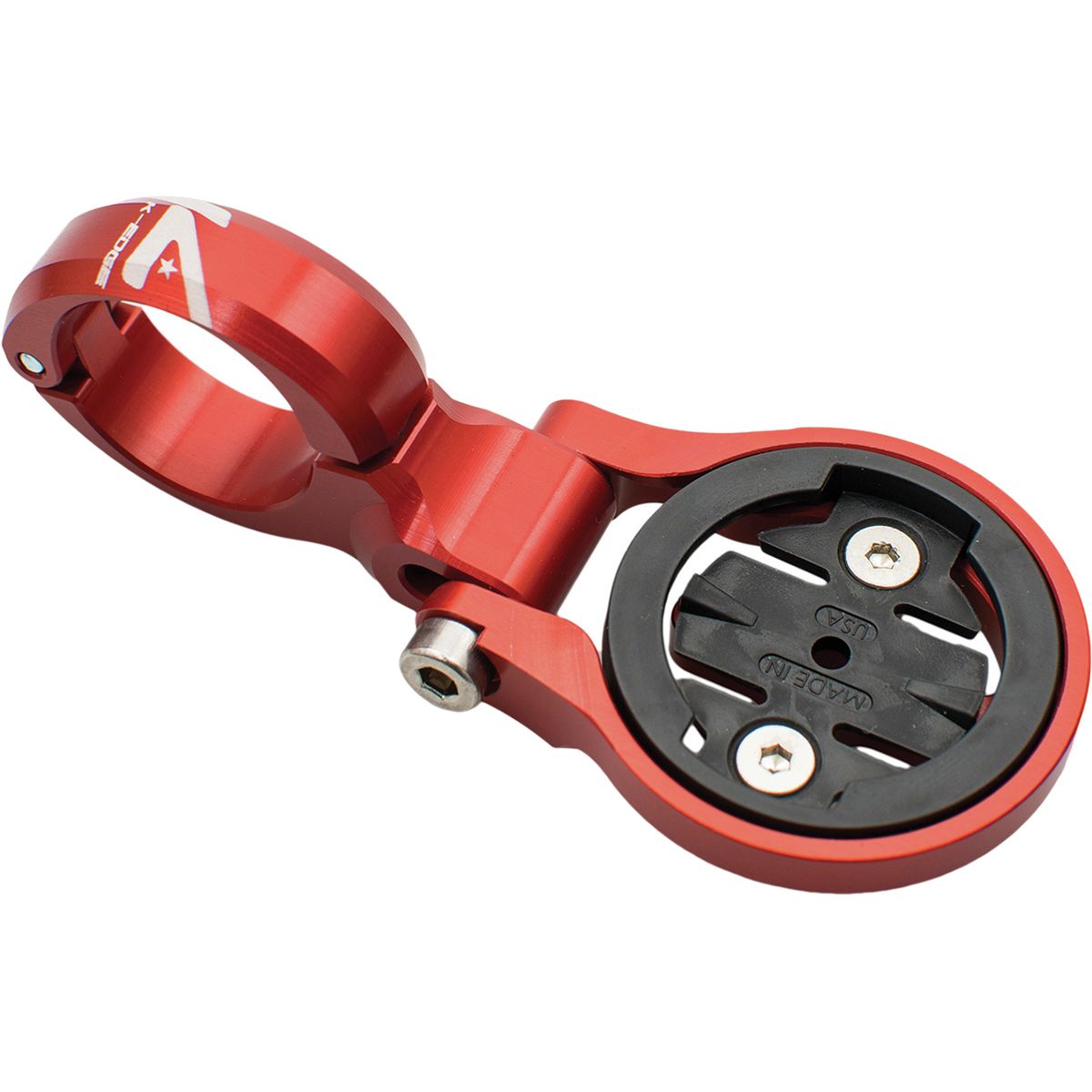 Image of K-Edge Sport TT Handlebar Computer Mount for Garmin Red, 22.2mm