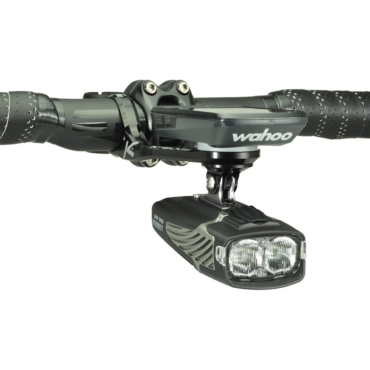 Image of K-Edge Max XL Handlebar Wahoo Combo Mount Black, 35.0mm