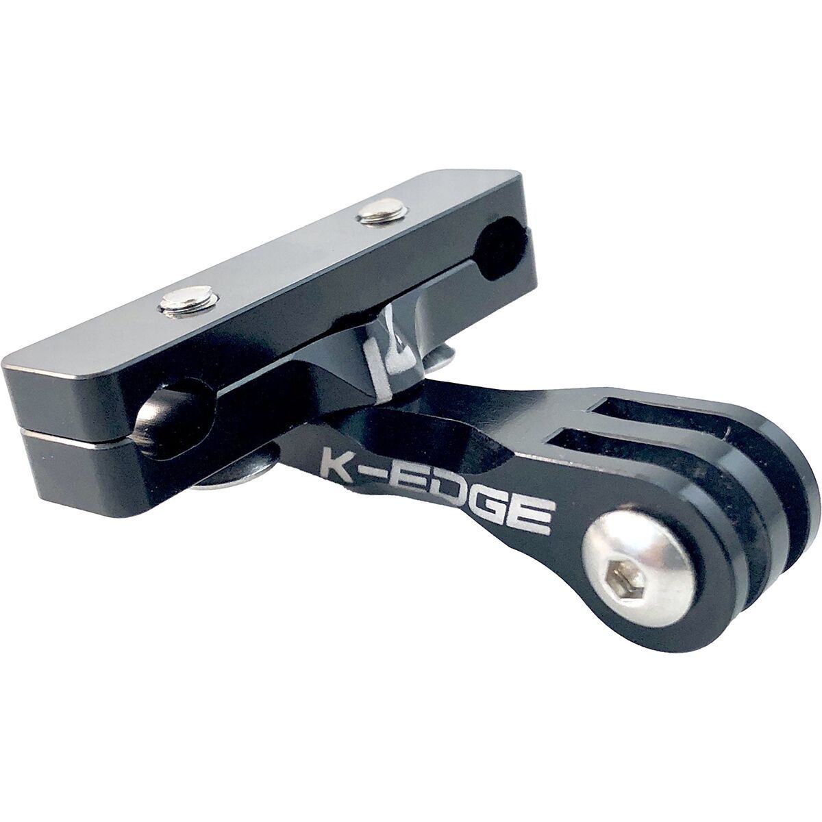 Image of K-Edge Go Big Saddle Rail Mount Black Anodize, One Size