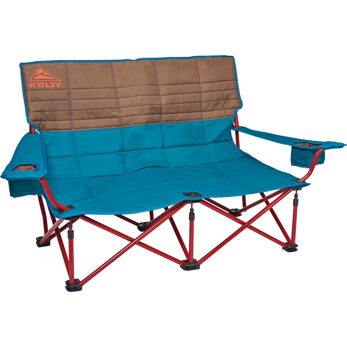 Image of Kelty Low Loveseat Camp Chair Deep Lake/Fallen Rock, One Size