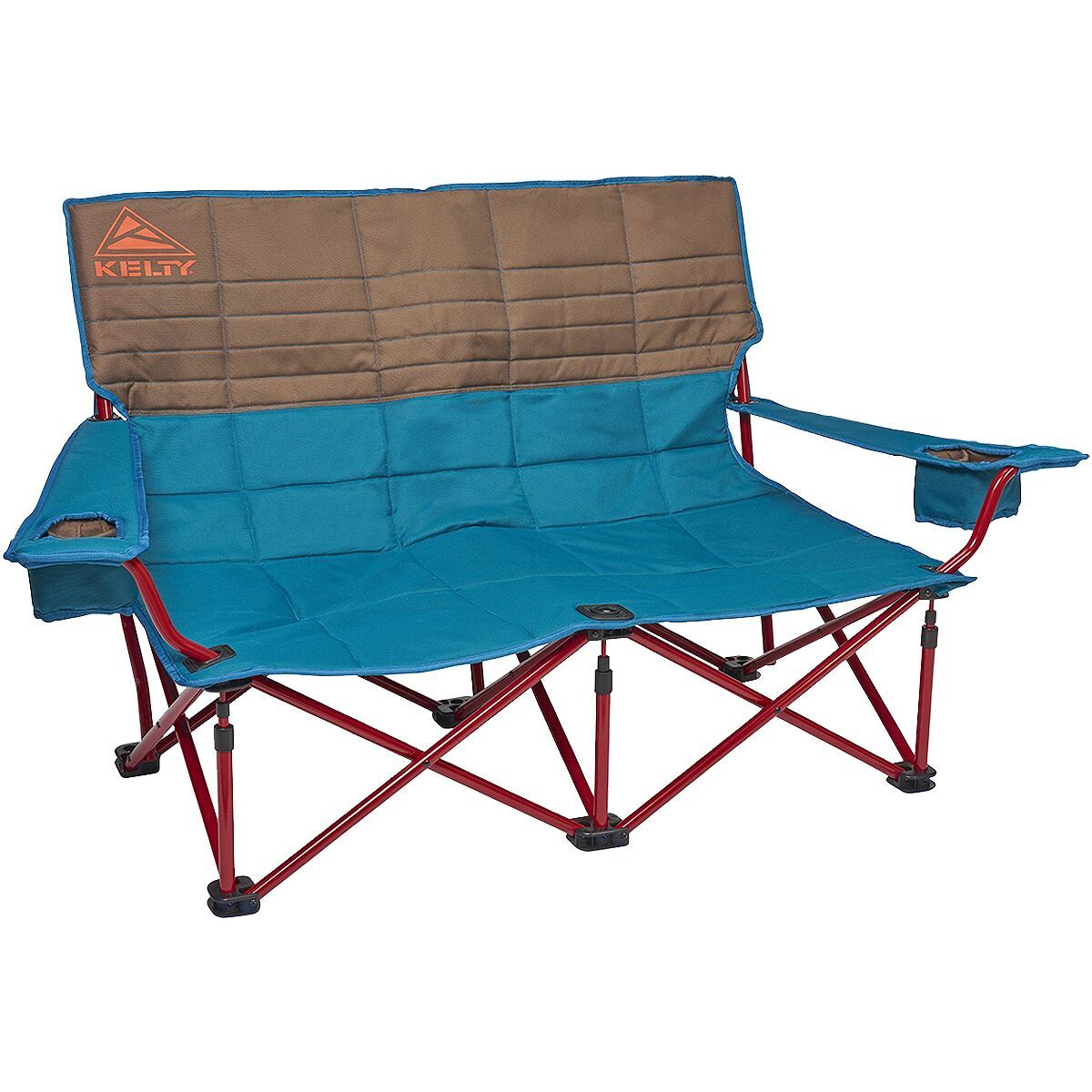 Image of Kelty Low Loveseat Camp Chair Deep Lake/Fallen Rock, One Size