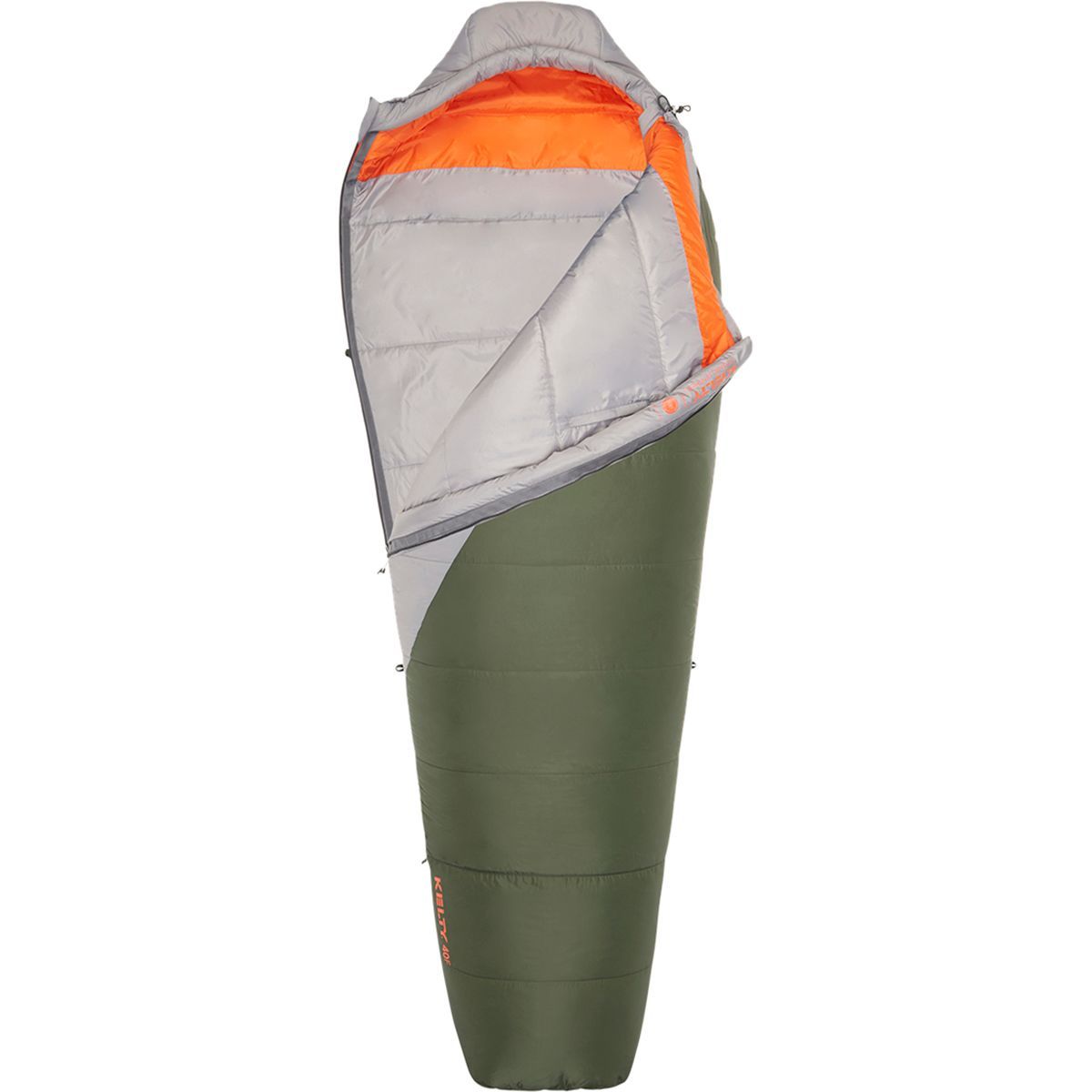 Image of Kelty Cosmic Sleeping Bag: 40F Synthetic Duffle Bag/Smoke, Regular