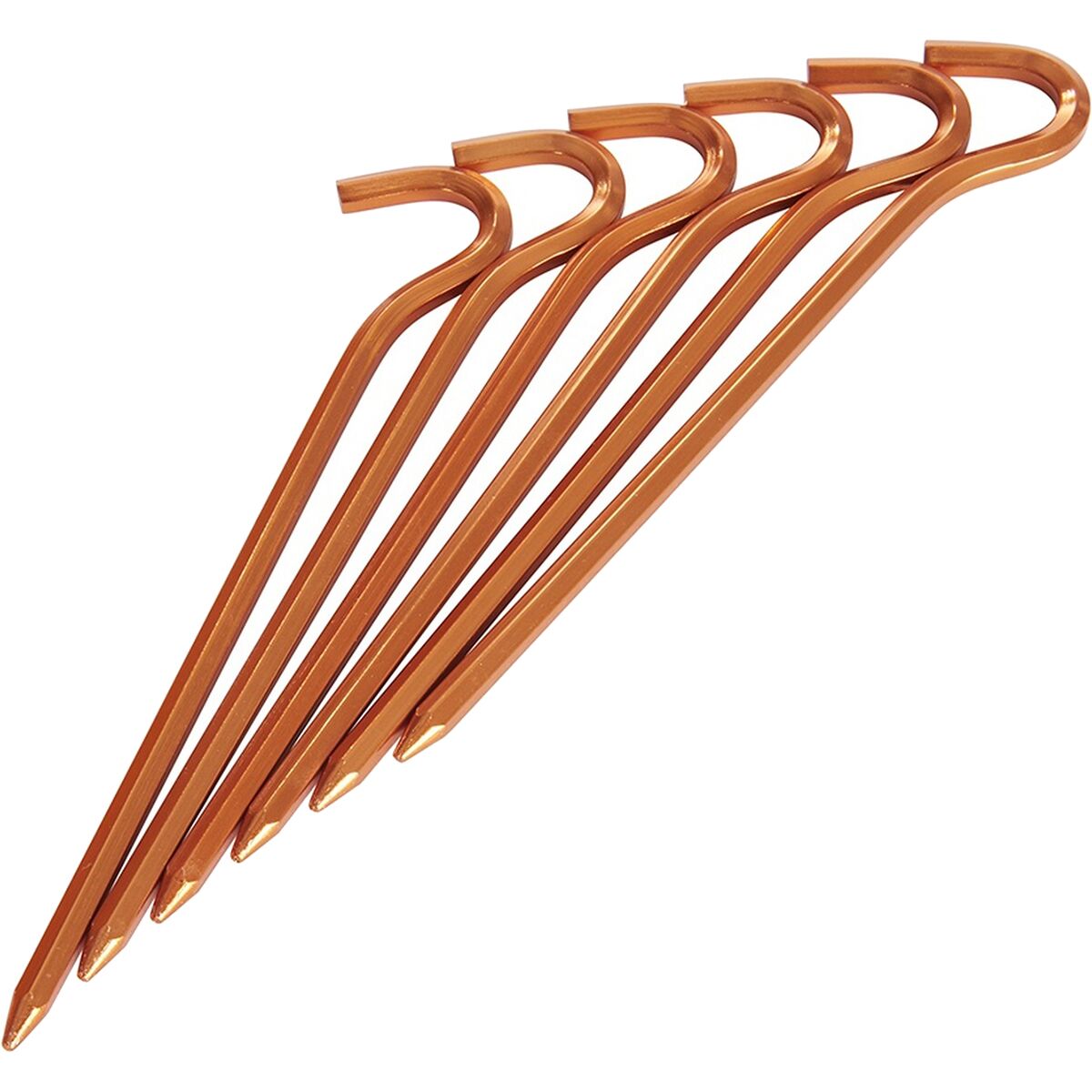 Kelty Kelty Nobendium II 6 Pack Tent Stakes Orange, One Size