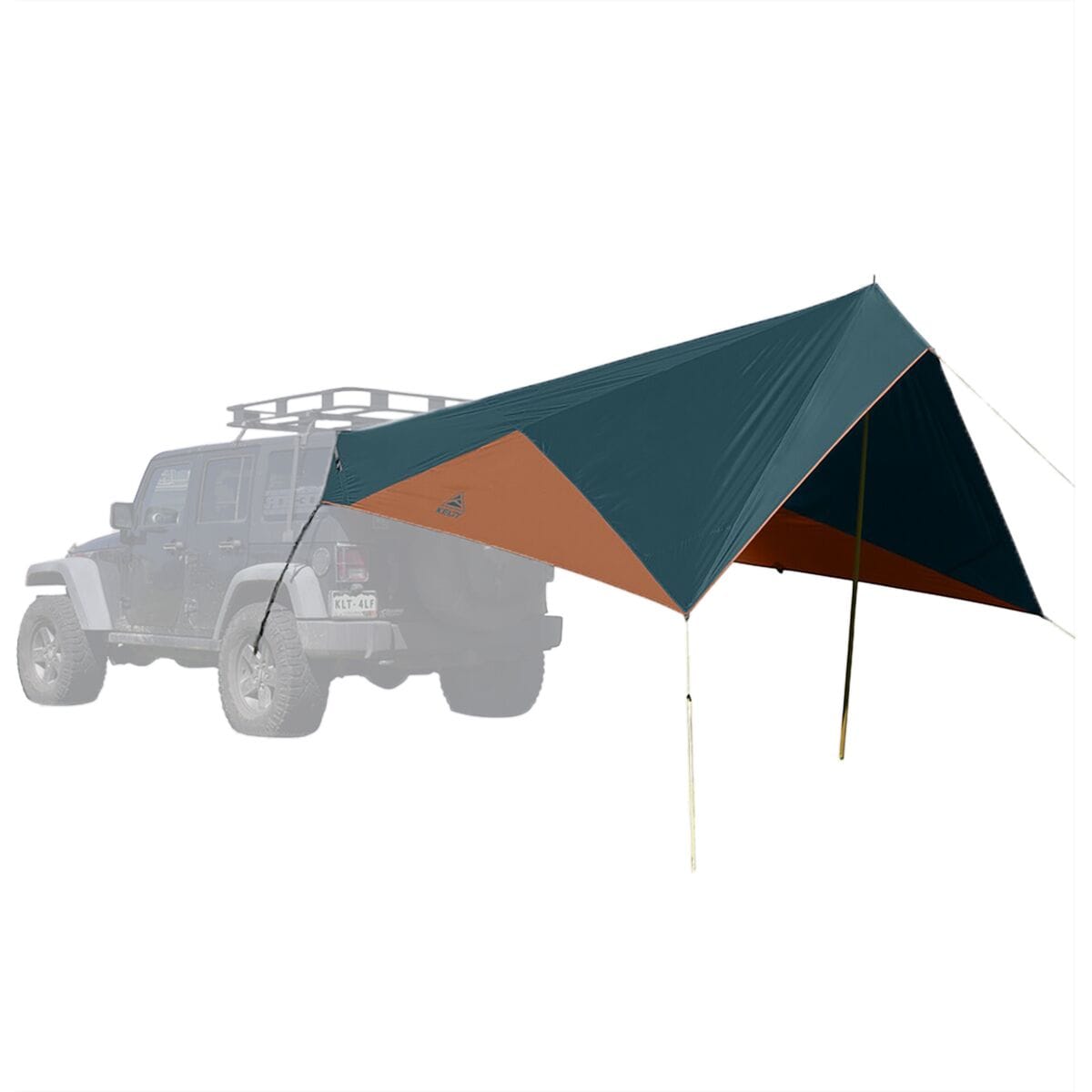 Image of Kelty Waypoint Tarp Reflecting Pond/Gingerbread, One Size