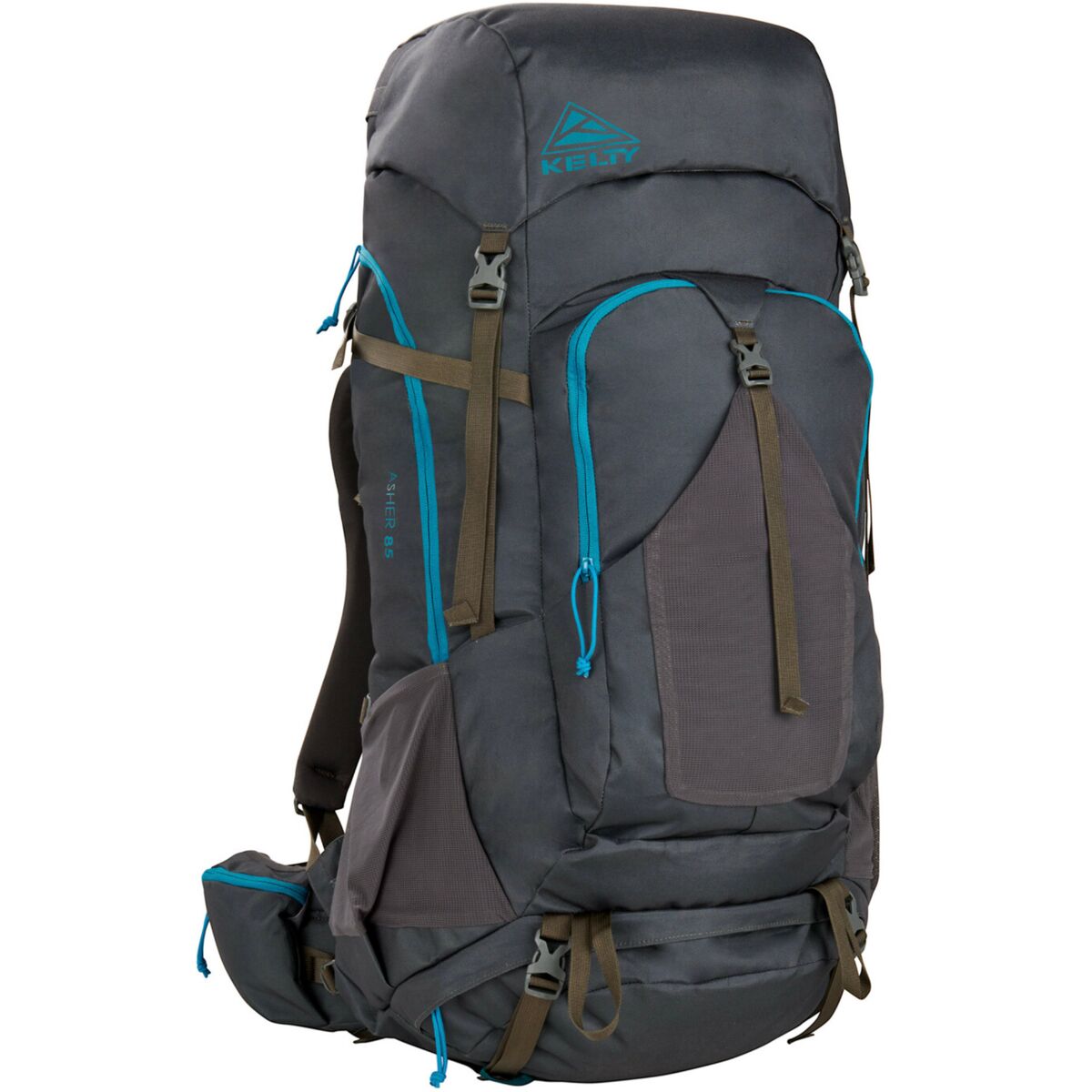 Kelty Kelty Asher 85L Backpack Beluga/Stormy Blue, One Size