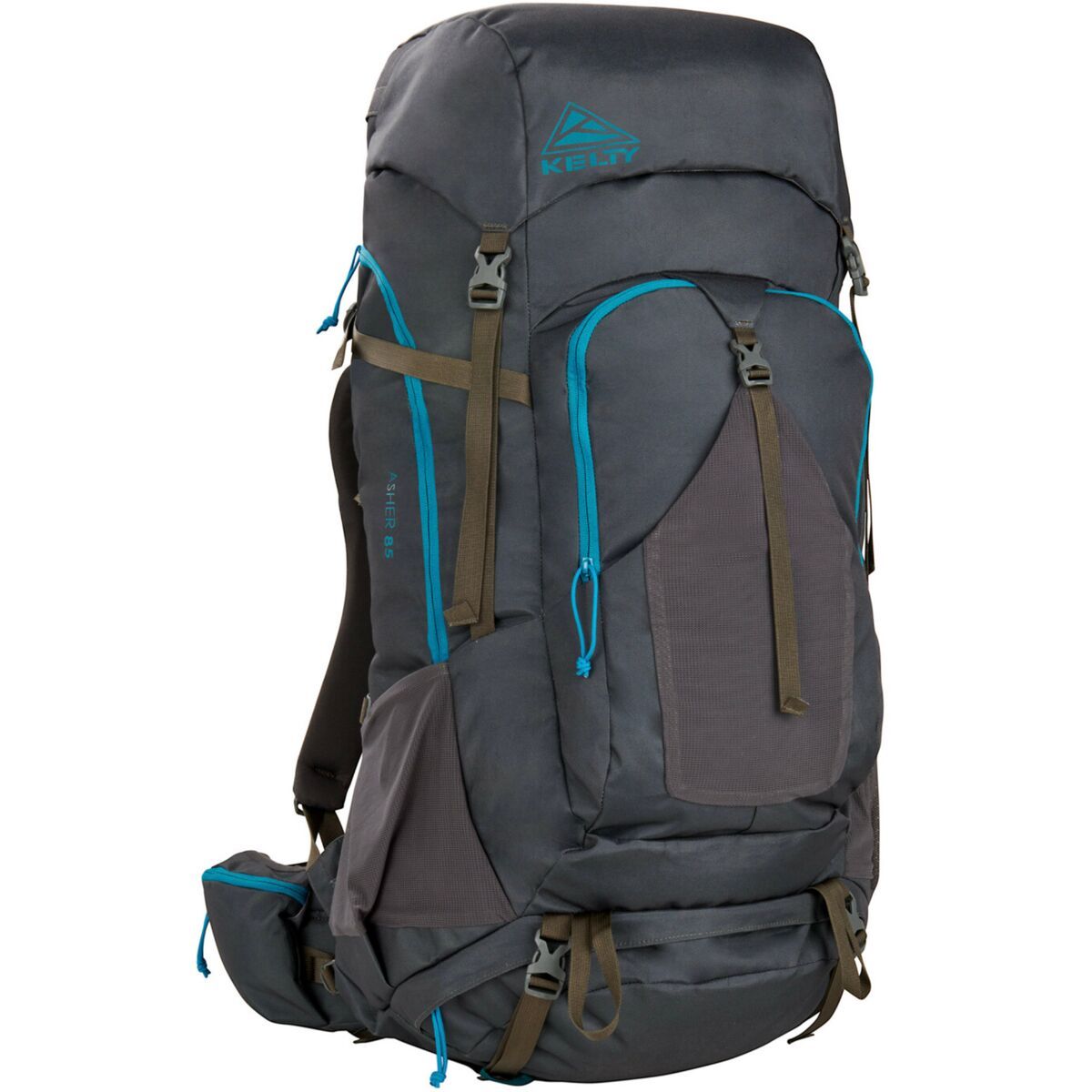Image of Kelty Asher 85L Backpack Beluga/Stormy Blue, One Size