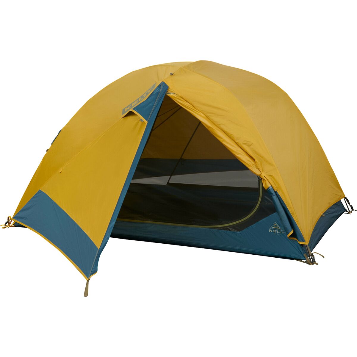 Image of Kelty Far Out 2 Tent: 2-Person 3-Season Olive Oil/Agean Blue, One Size