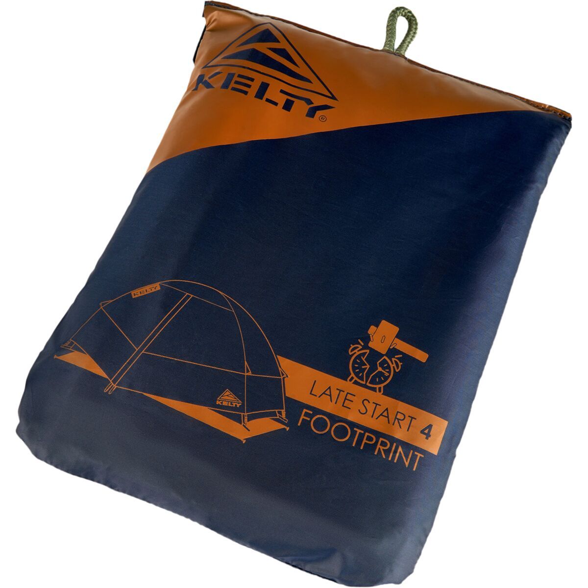 Image of Kelty Late Start 4 Footprint Pageant Blue, One Size