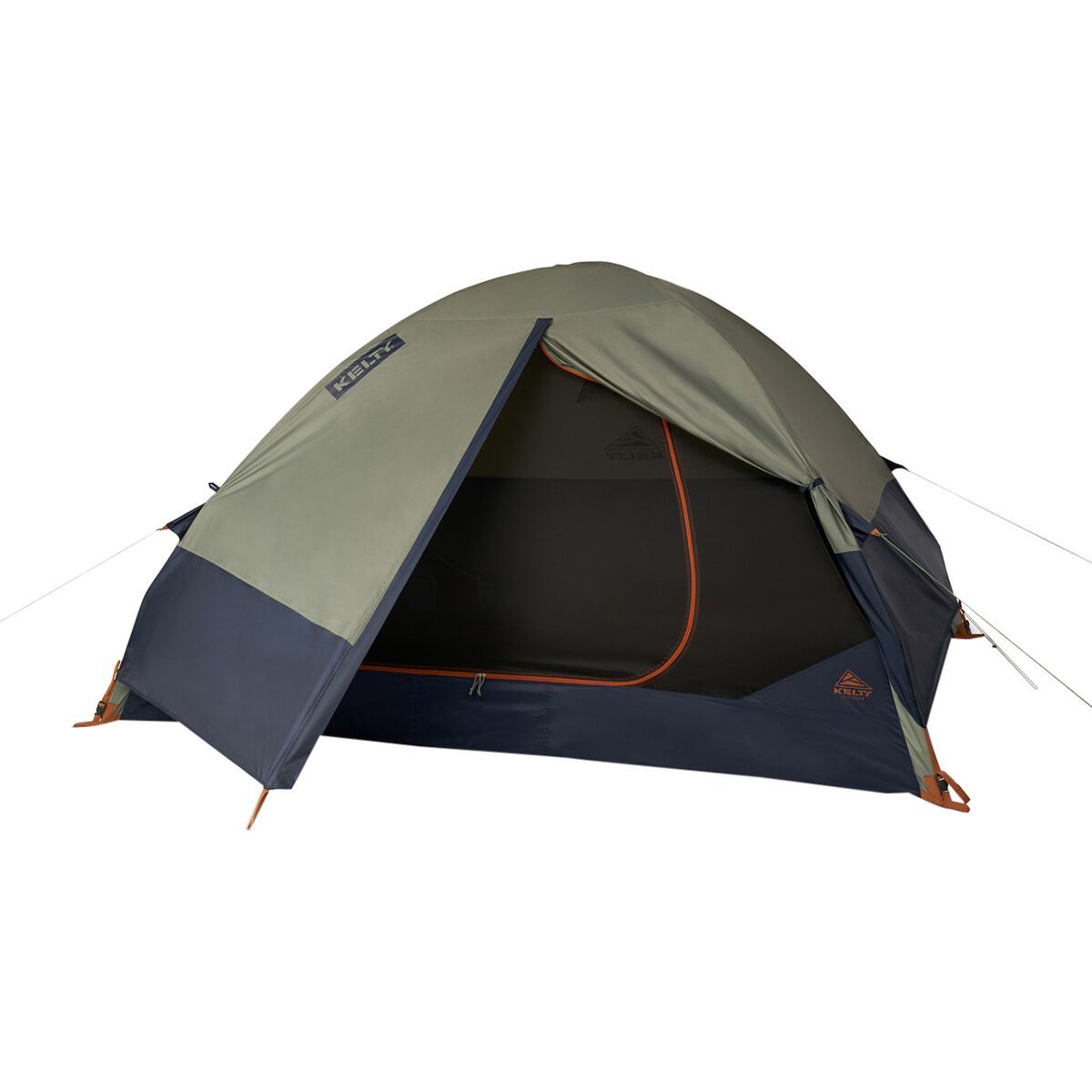 Image of Kelty Late Start 4 Tent: 4-Person 3-Season Sea Spray/Pageant Blue, One Size