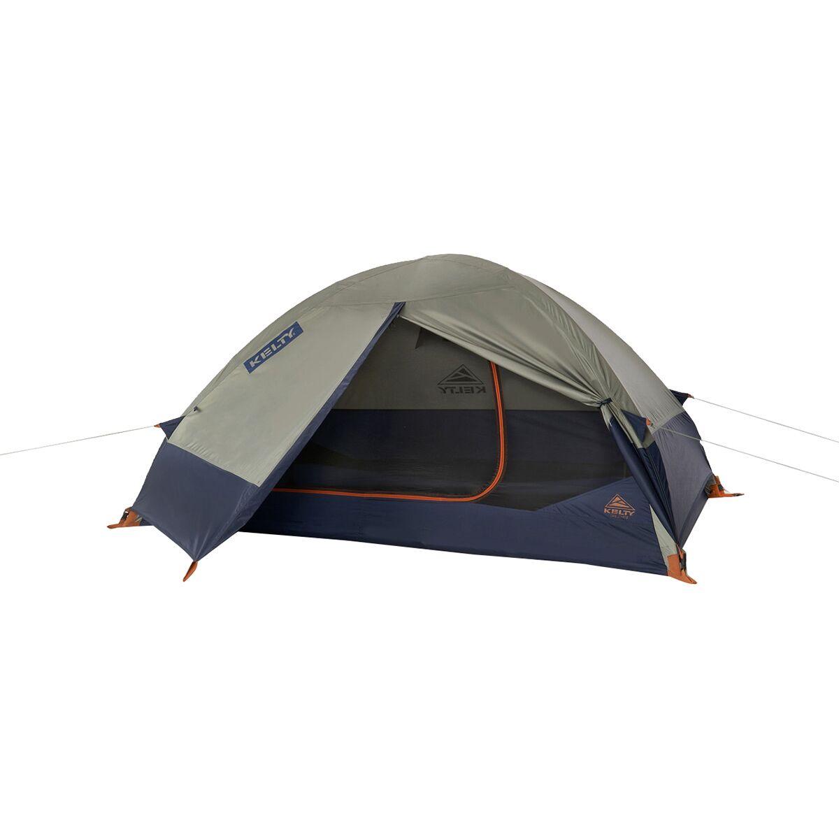 Kelty Kelty Late Start Tent: 2-Person 3-Season Sea Spray/Pageant Blue, One Size