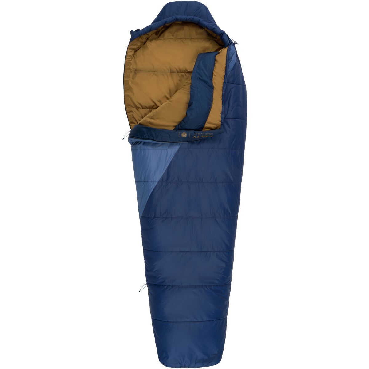 Kelty Cosmic Sleeping Bag: 20F Synthetic Pageant Blue/Bering Sea/Dull Gold, Regular