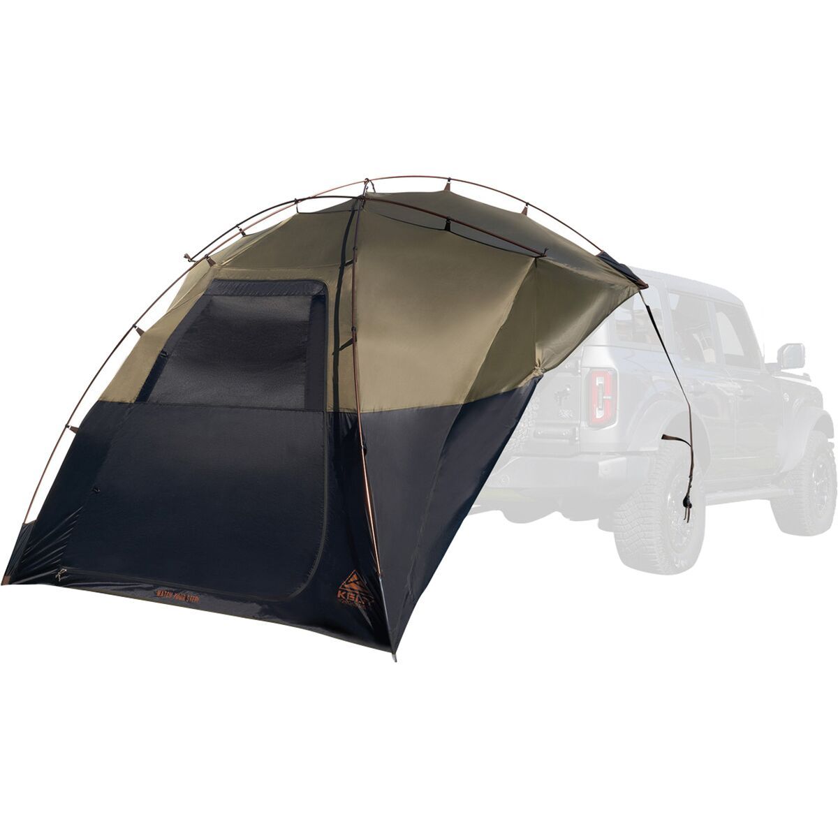 Image of Kelty Highroads Shelter Burnt Olive/Peat, One Size