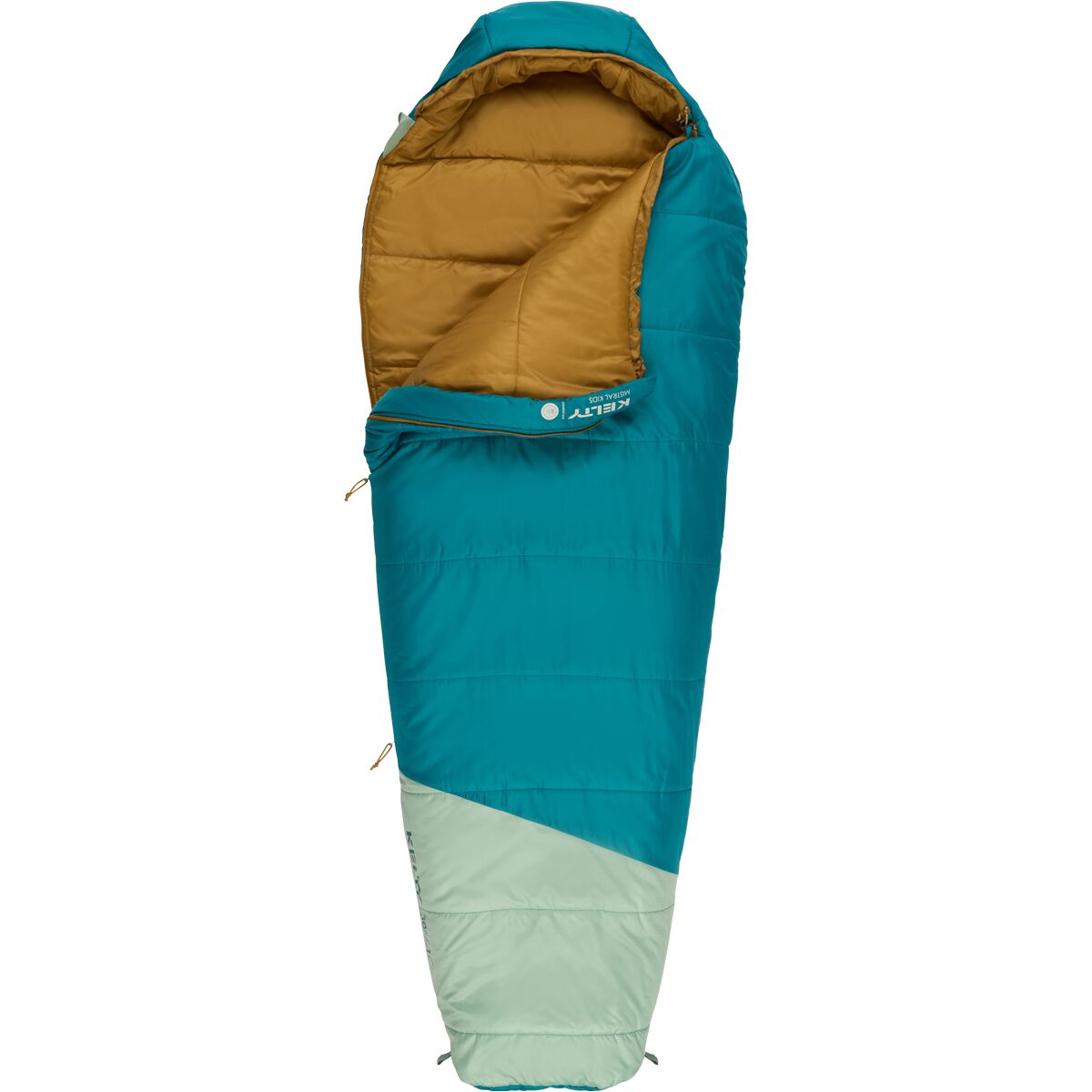 Kelty Mistral Sleeping Bag: 30F Synthetic - Kids' Deep Lake